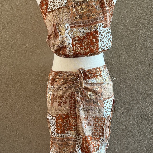 🆕BELIZE boho crop top and skirt set - Picture 9 of 10